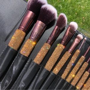 Gold Blinged Brushes